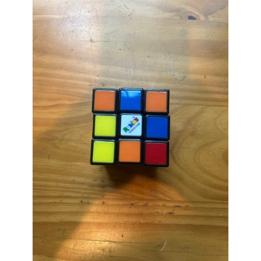 Official Rubik's Cube 3x3 Classic Puzzle Toy Original Logo Brain Teaser Game
